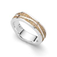 Ring Strandwellen schmal Ring Strandwellen schmal